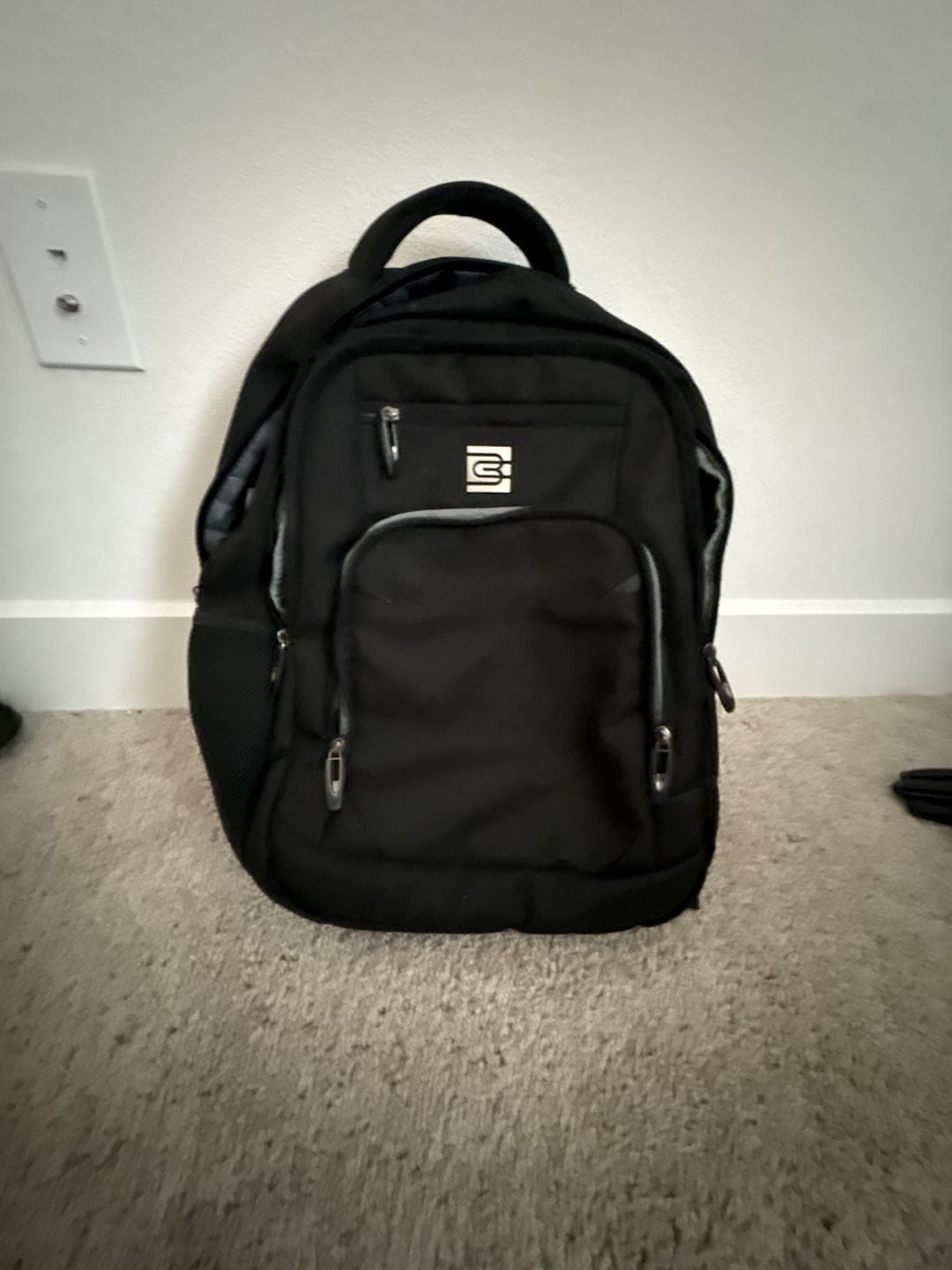 Bruno Cavalli Laptop Backpack Black 2