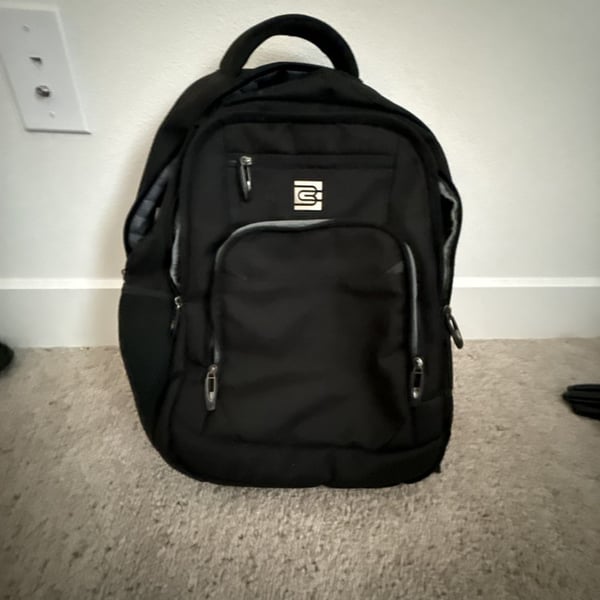 Bruno Cavalli Laptop Backpack Black