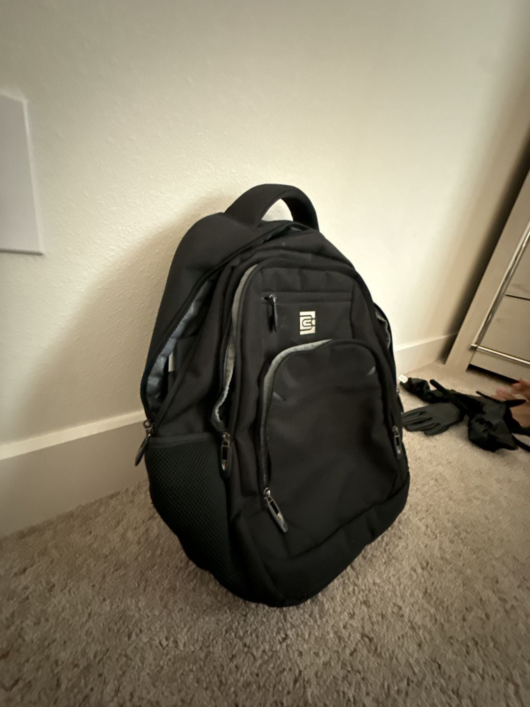Bruno Cavalli Laptop Backpack Black 3