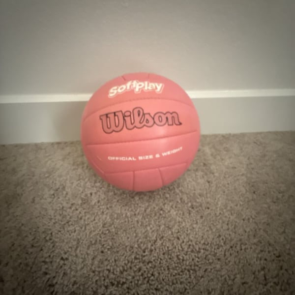 Wilson Soft Play Volleyball Pink Official Size