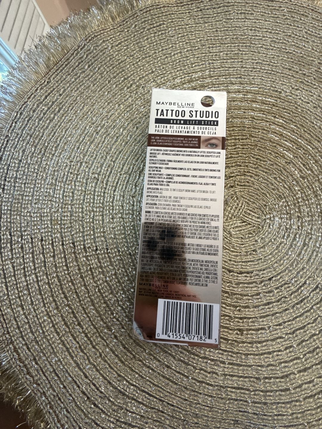 Maybelline Tattoo Studio Brow Lift Stick 255 Soft Brown 2