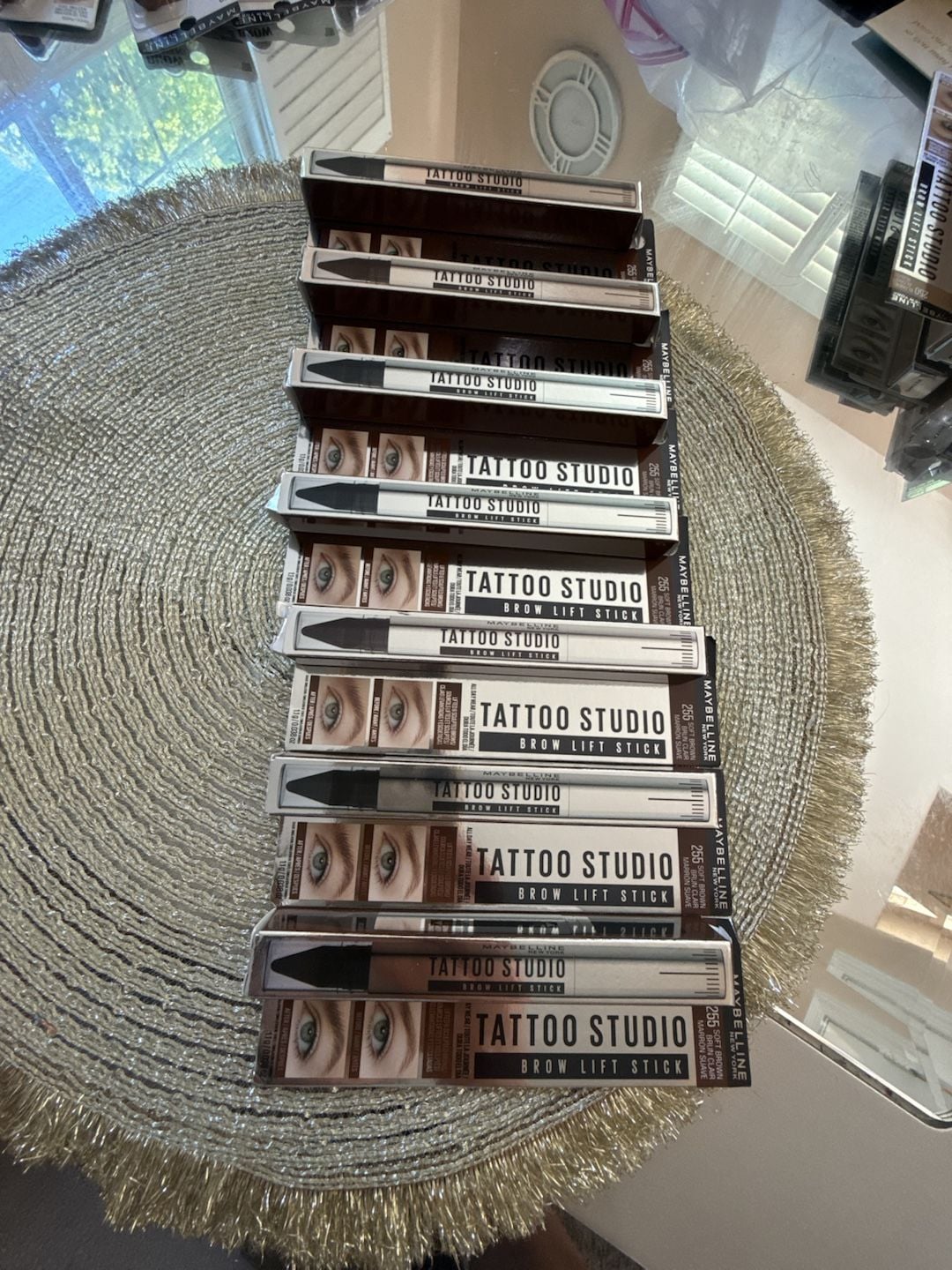 Maybelline Tattoo Studio Brow Lift Stick 255 Soft Brown 7 Pack 1