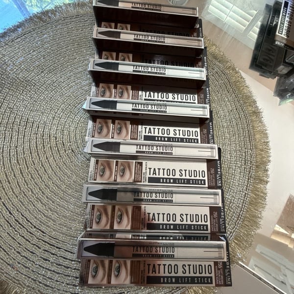 Maybelline Tattoo Studio Brow Lift Stick 255 Soft Brown 7 Pack