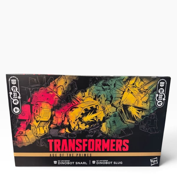 Transformers Age Of The Primes G2 Universe Dinobot Snarl And Slug