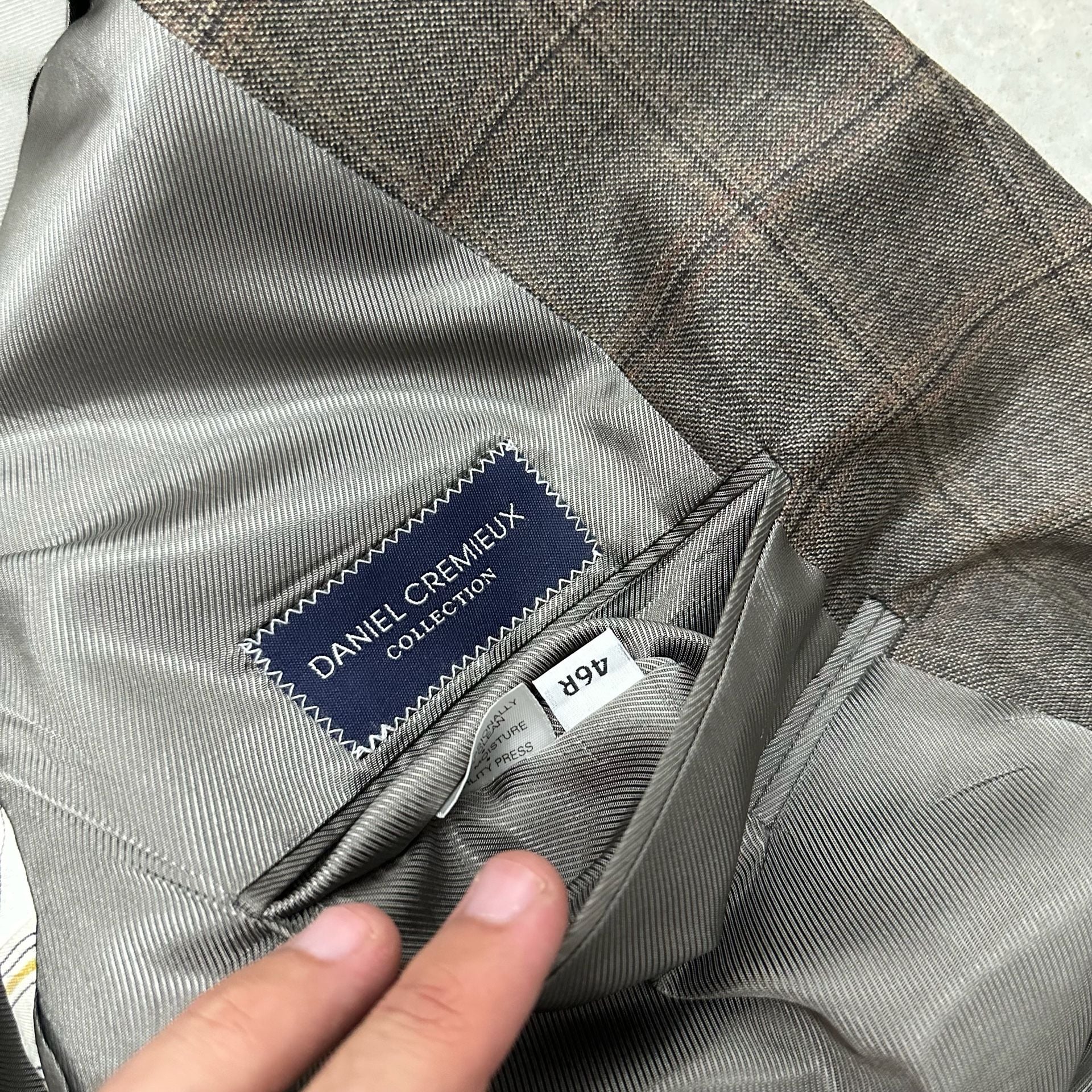 NWT Daniel Cremieux The Coat Brown - Size 46R 6