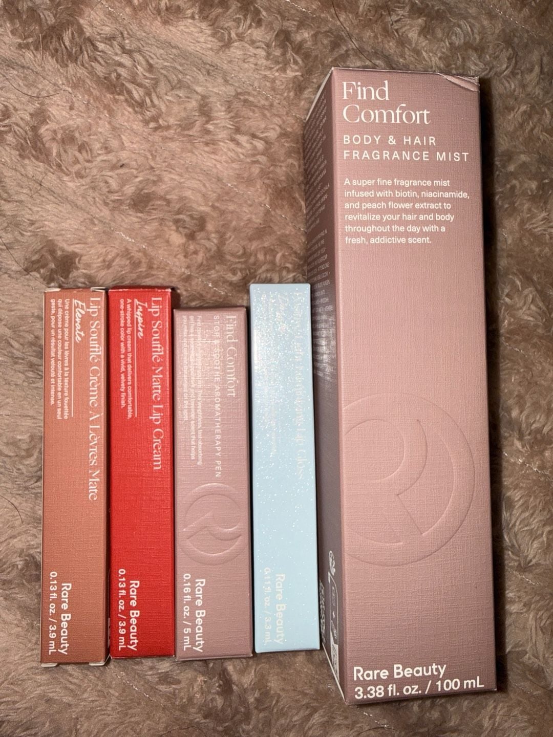 Rare Beauty Makeup and Body Care 5-Piece Bundle Set New 1