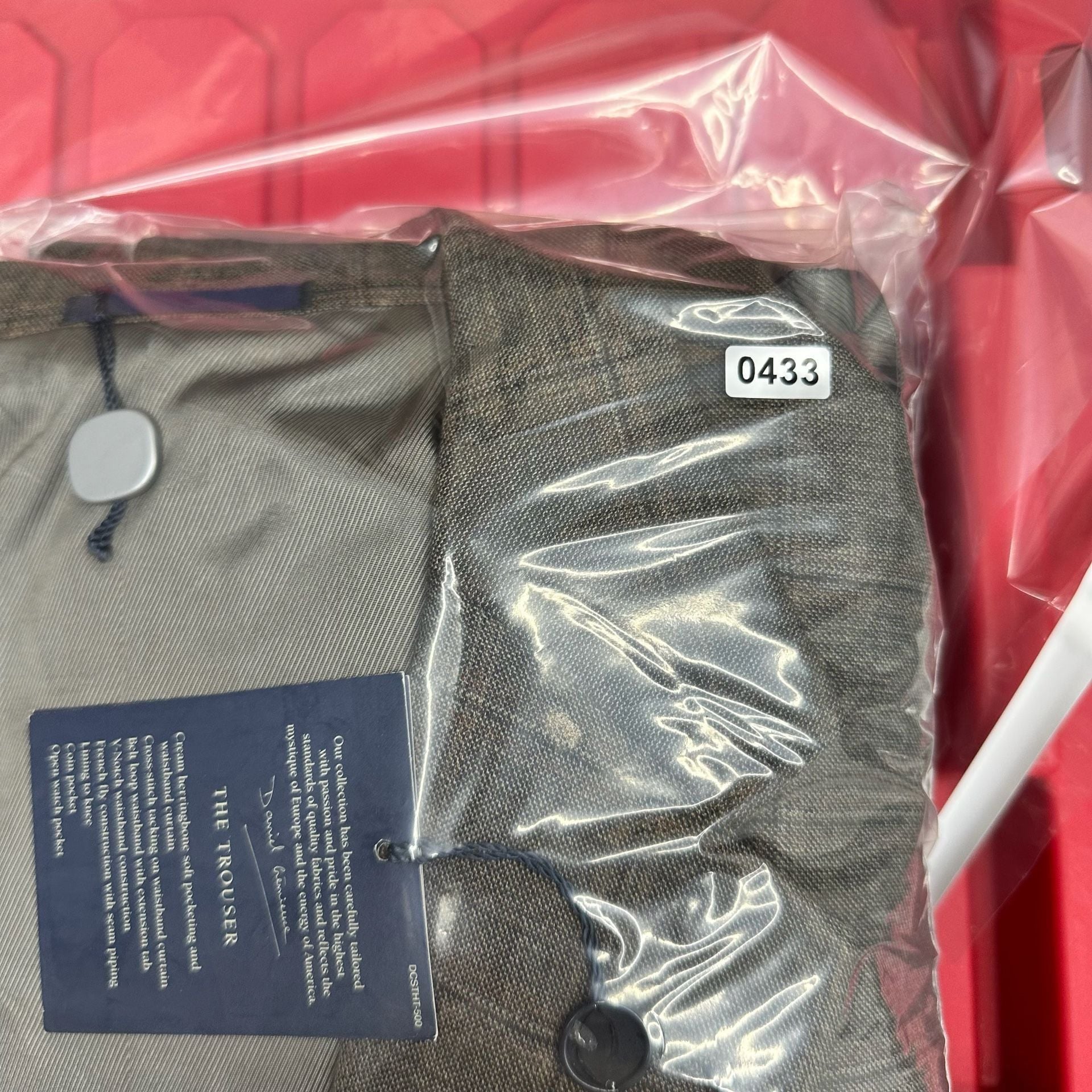NWT Daniel Cremieux The Coat Brown - Size 46R 8