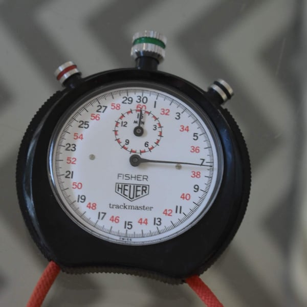 Heuer Fisher Trackmaster Stopwatch