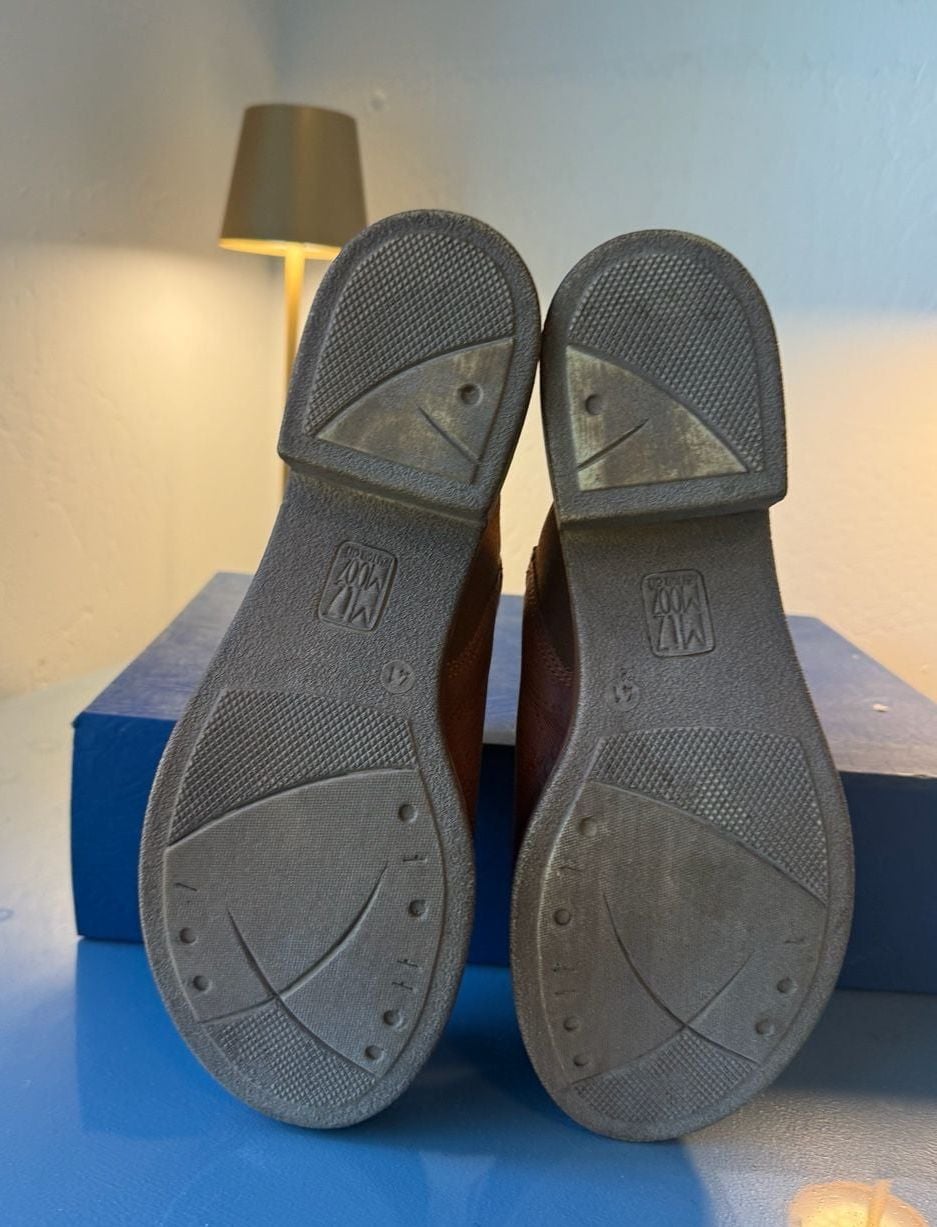 Miz Mooz Lunea Leather Clogs Brandy Size 37 8