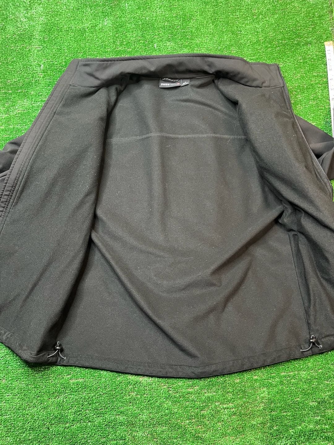 Weatherproof Vintage Soft Shell Jacket Size M Black Fleece Lined 8