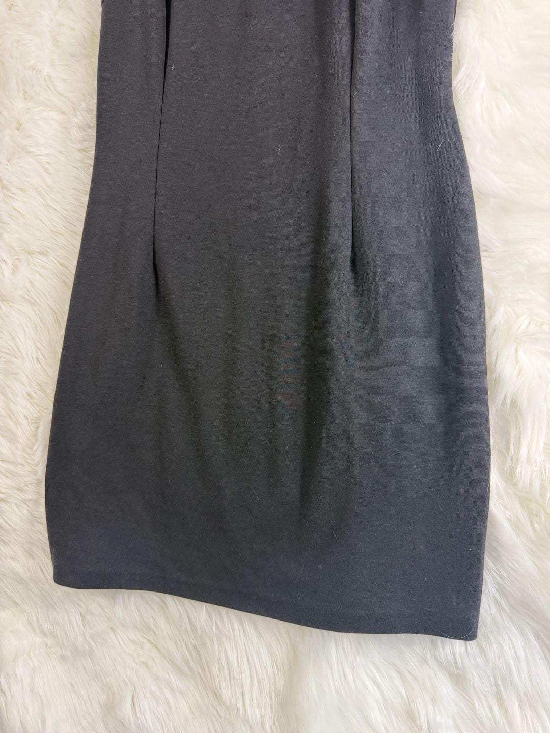 Vintage Metro Collection NY 10001 Black Sleeveless Princess Seam Sheath Dress 4
