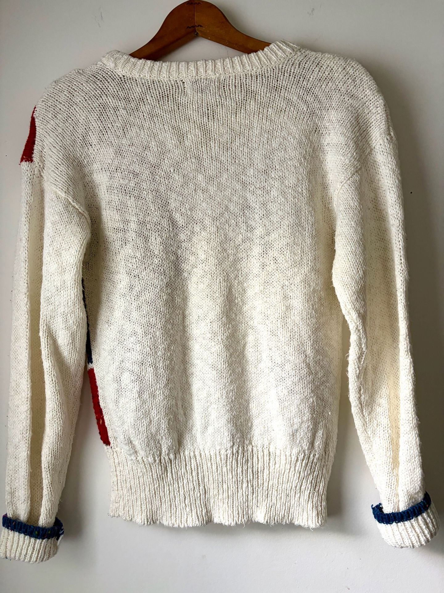Vintage 1980s Knit Pullover Retro Sweater - Womens Small to Medium 5