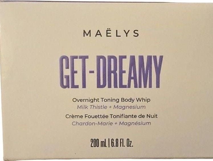 Maelys Get-Dreamy Overnight Toning Body Whip Size 200 mL New 1