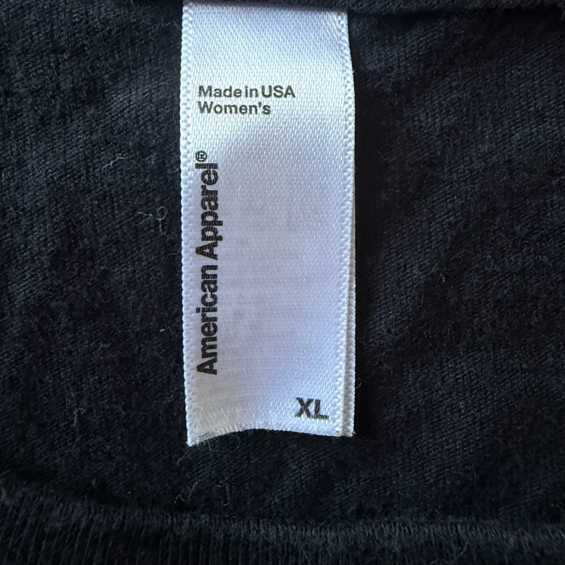 American Apparel Corgzilla Graphic T-Shirt Size XL Black 9