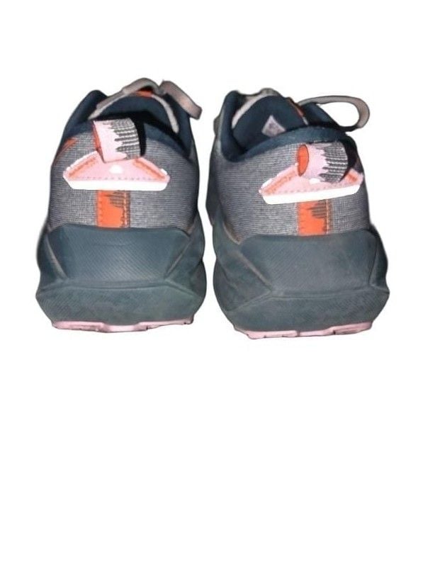 ASICS Trabuco Max 4 Trail Running Shoes Cold Moss Nova Orange 5