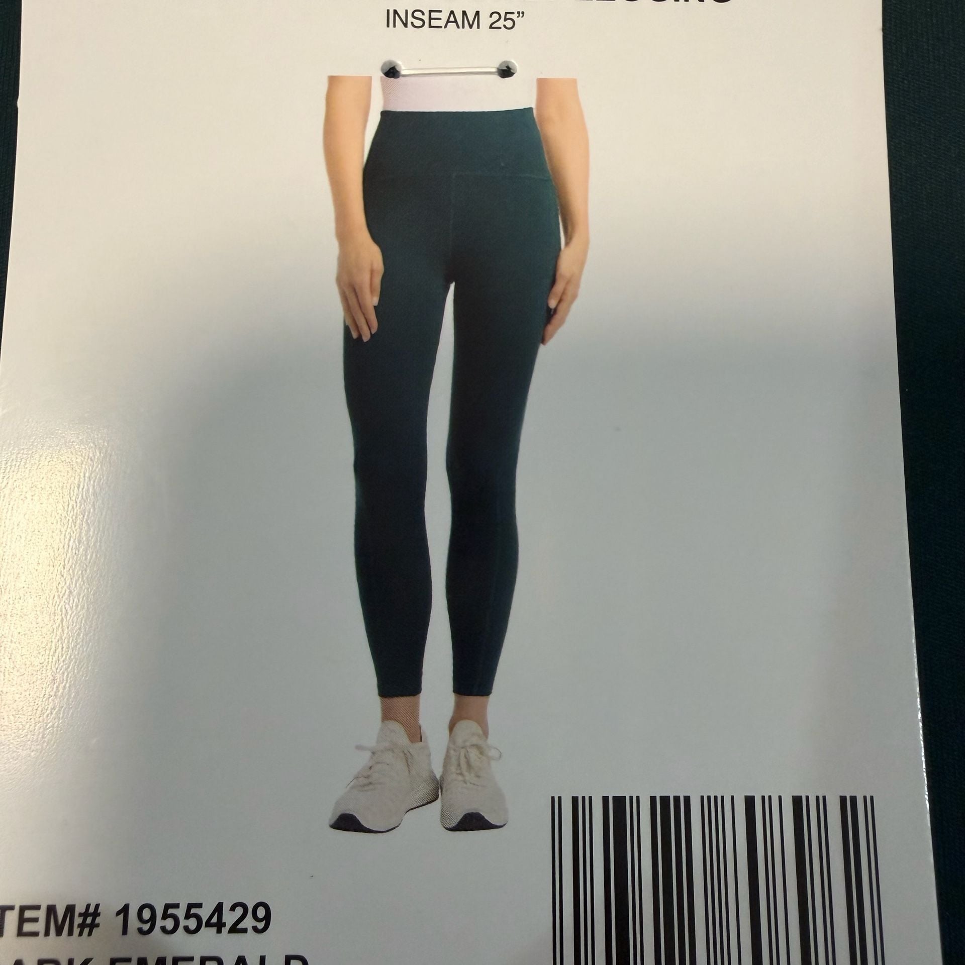 2 Piece Bundle Danskin Streamline Pocket Legging Size S Emerald 9