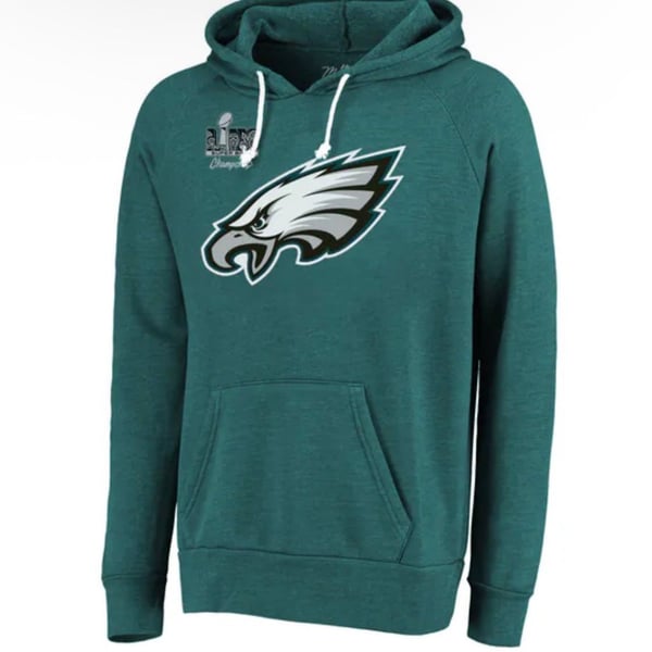 Philadelphia Eagles Saquon Barkley 26 Super Bowl LIX Champions Hoodie