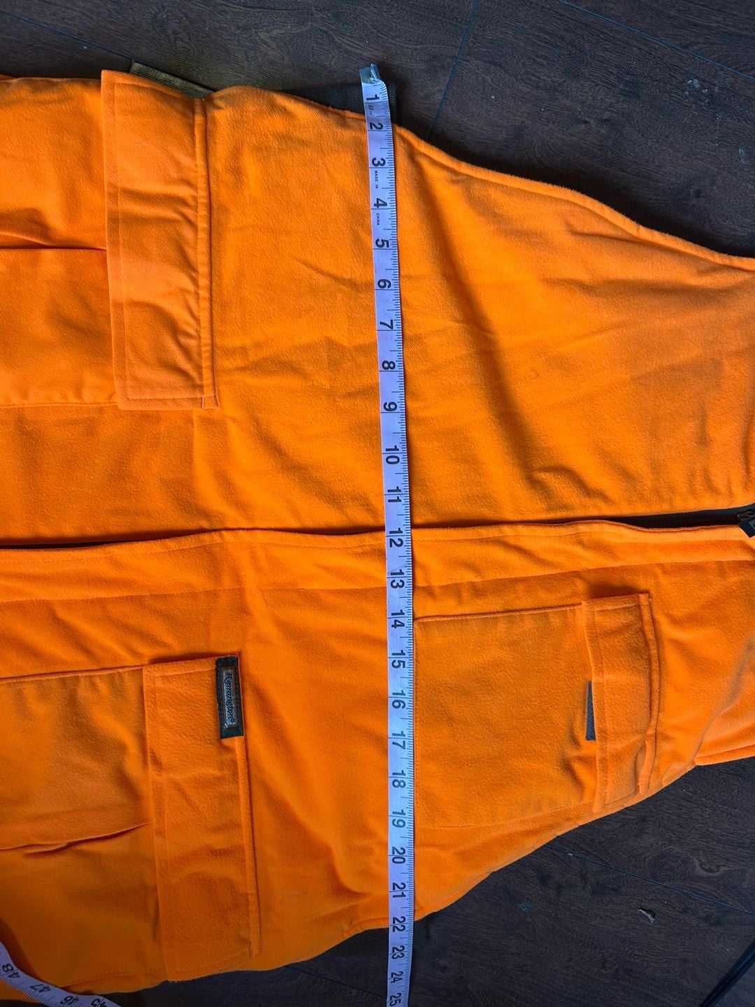 Remington Hunting Overalls Size XL(48-50) Blaze Orange Insulated Bibs 9