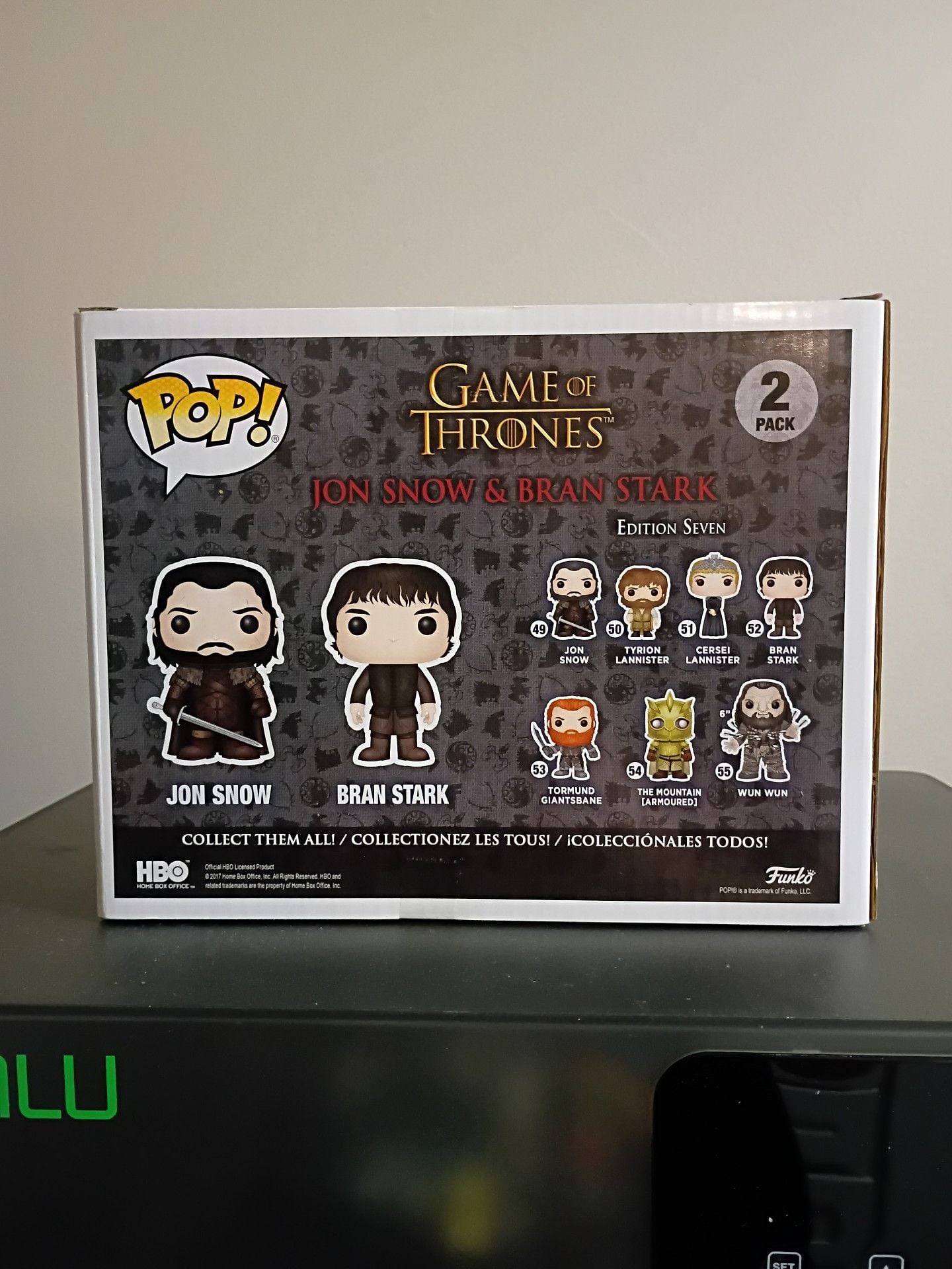 Funko Pop Game of Thrones Jon Snow & Bran Stark 2 Pack Vinyl Figures 3