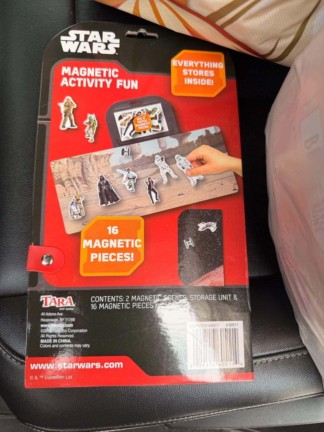 Star Wars Magnetic Activity Fun Play Set 16 Pieces New 2