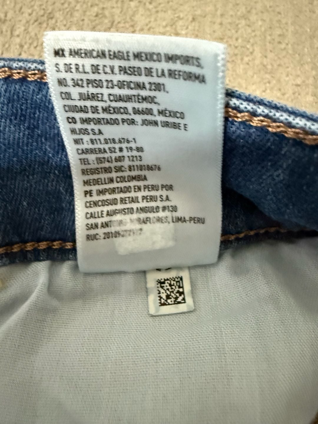 American Eagle Next Level Stretch Jeans Size 6 Short Blue Denim 5