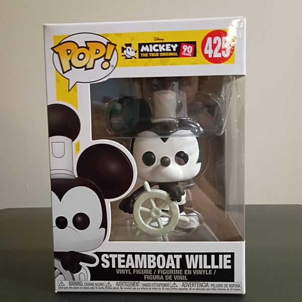 Funko POP! Disney Mickey Mouse Steamboat Willie Vinyl Figure 425