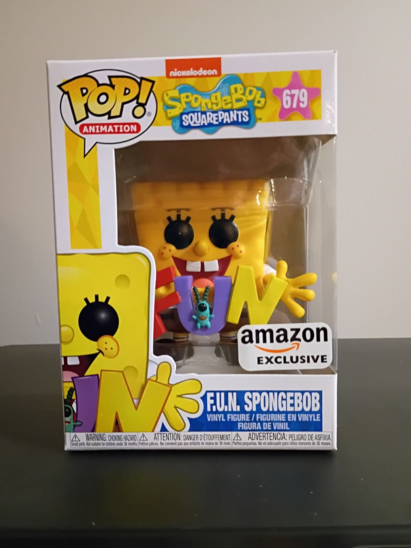 Funko Pop Animation F.U.N. SpongeBob SquarePants Vinyl Figure 679 1