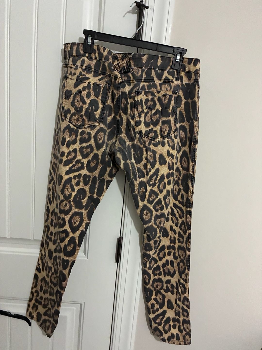 Tripp NYC Leopard Print Skinny Jeans Size 15 3