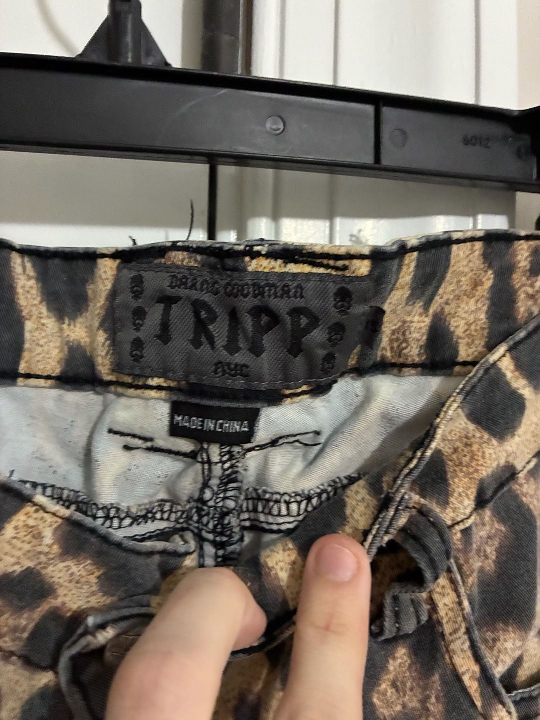 Tripp NYC Leopard Print Skinny Jeans Size 15 5