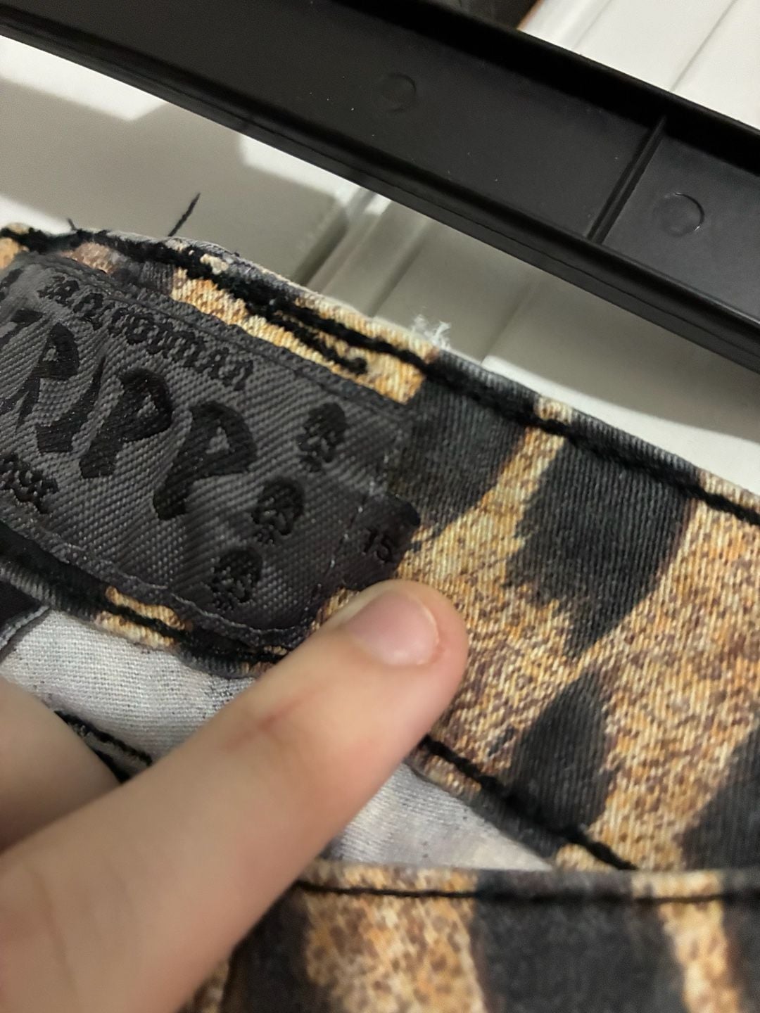 Tripp NYC Leopard Print Skinny Jeans Size 15 6