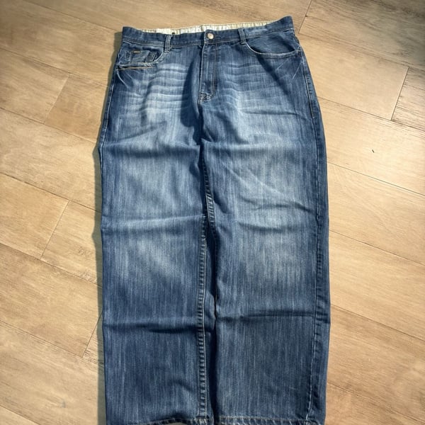 Y2K Ecko Unltd. Jeans Size 38 Blue Denim Baggy 