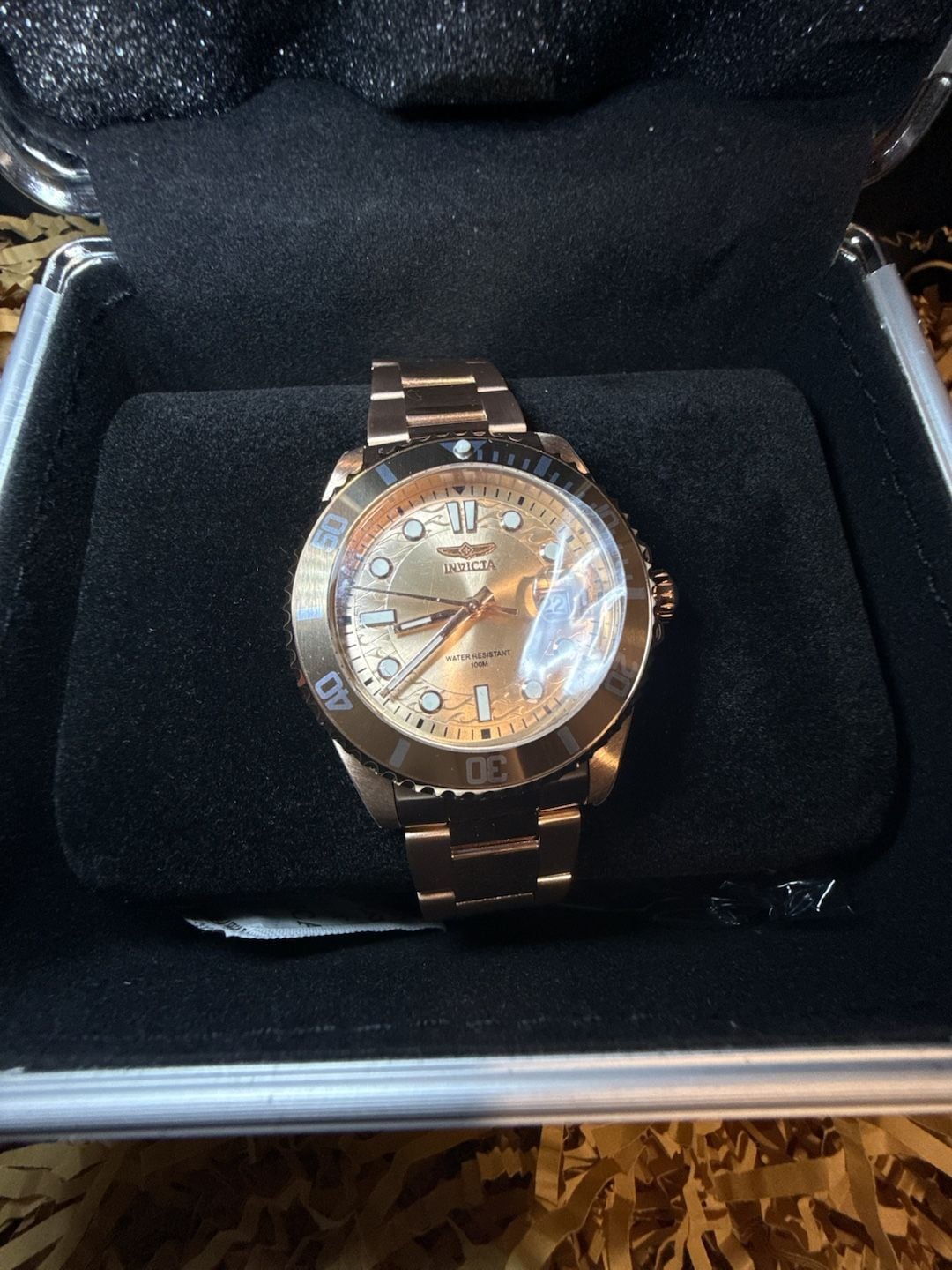 Invicta Pro Diver Rose-Tone Watch Model 12821 3