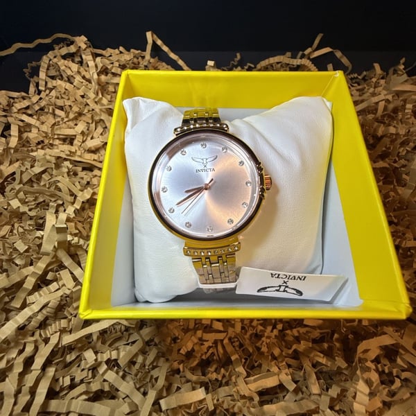 Invicta Wildflower Crystal Women's Watch Gold-Tone