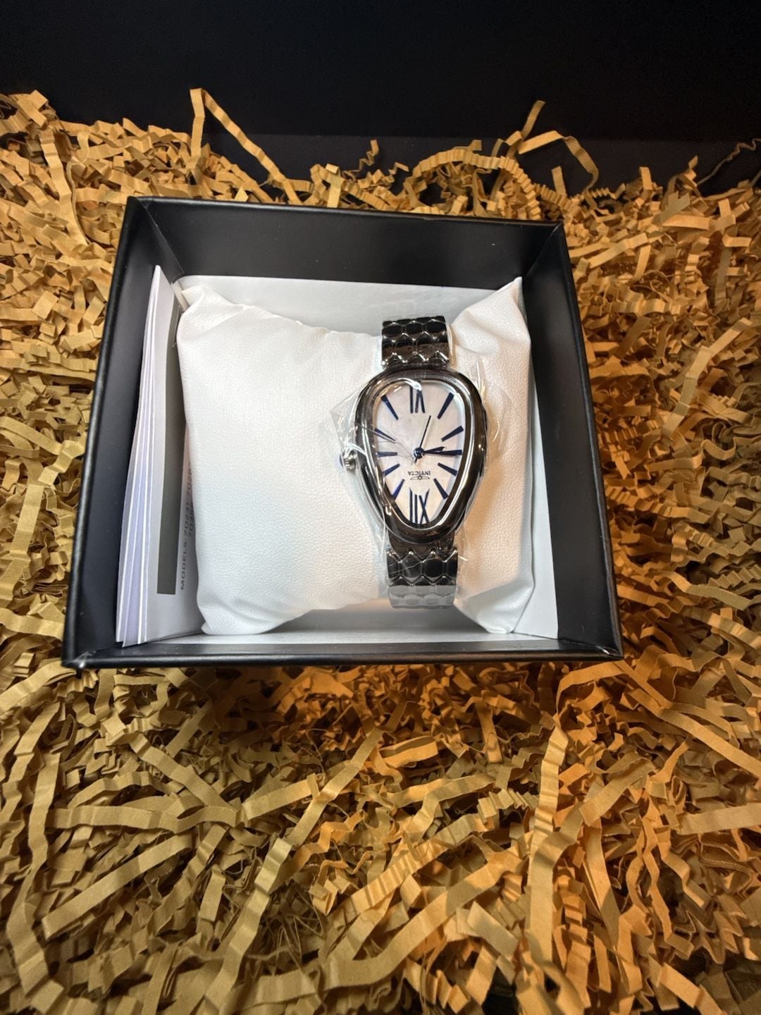 Invicta Specialty Snake Head Quartz Watch Silver Dial 2