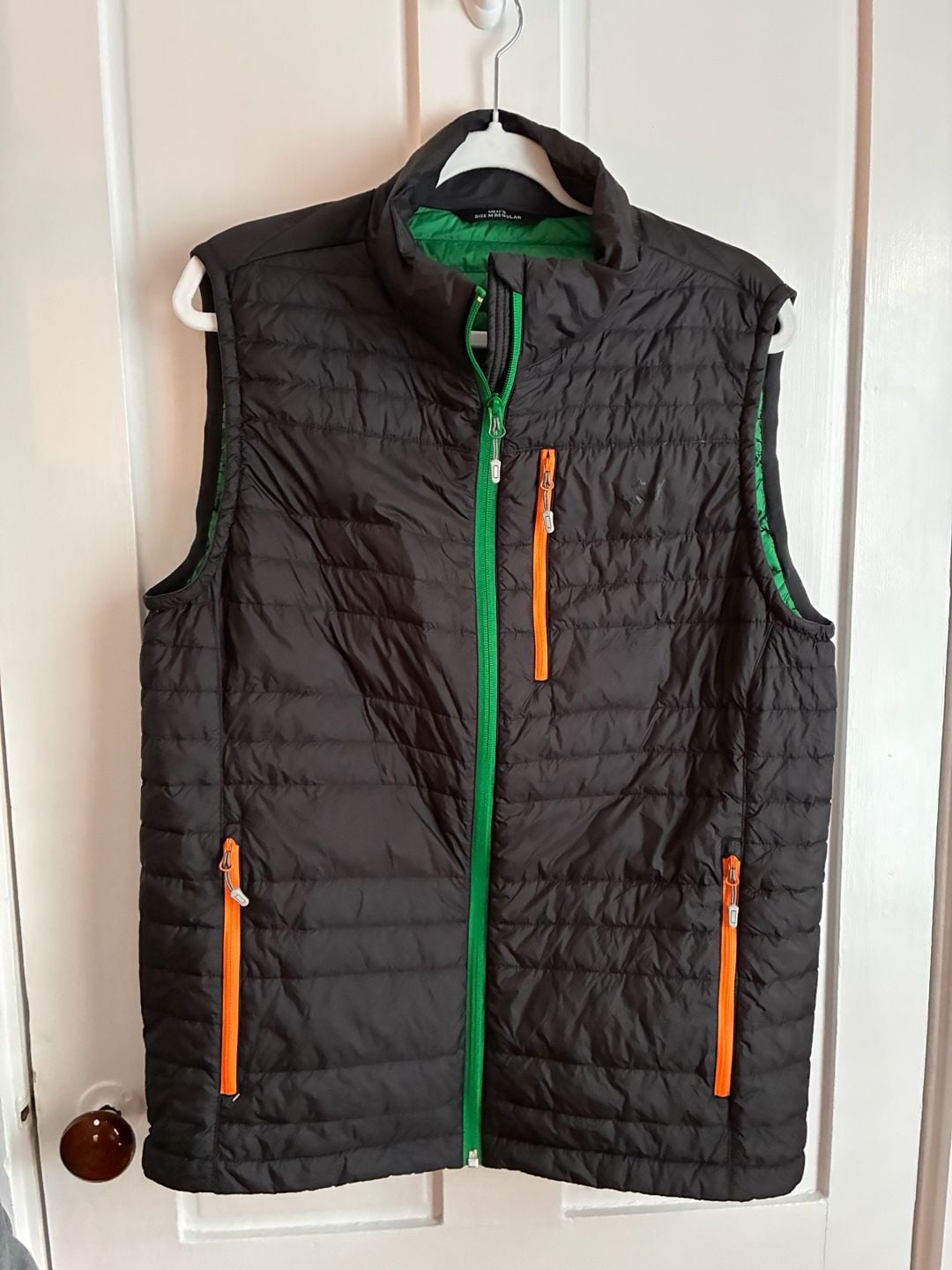 Hexa Custom Black Puffer Vest Size M 2