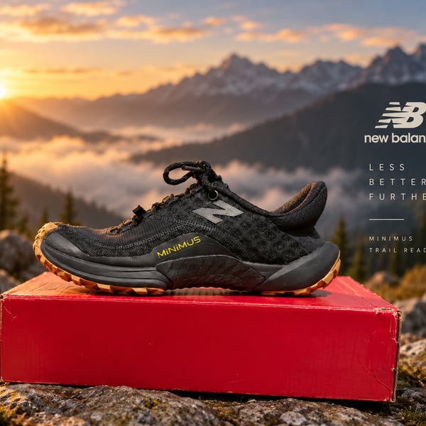 New Balance Minimus Trail Size 6.5W Black WTM10LK1
