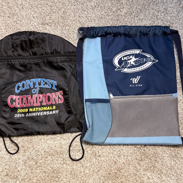 Varsity International UCA All Star Championship Drawstring Backpack