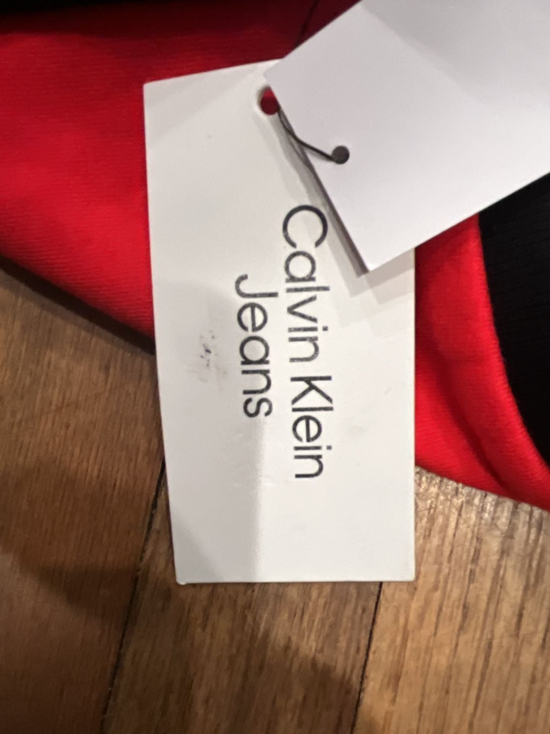 Calvin Klein Jeans Colorblocked Fleece Jogger Pants Size XL (18/20) Red 8