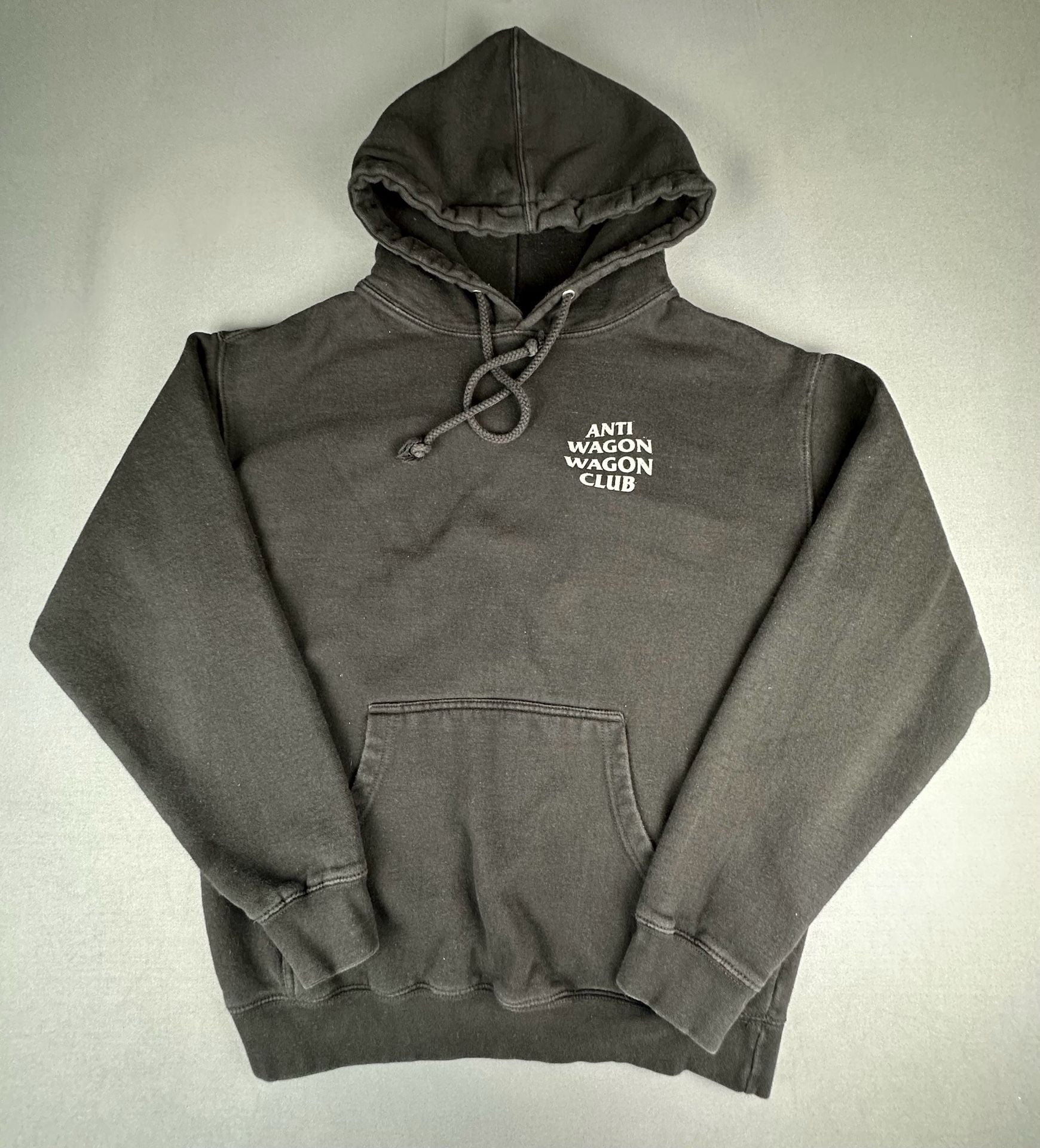 Welgoons Anti Wagon Wagon Club Hoodie Size M Black 2