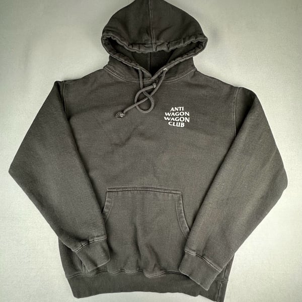 Welgoons Anti Wagon Wagon Club Hoodie Size M Black