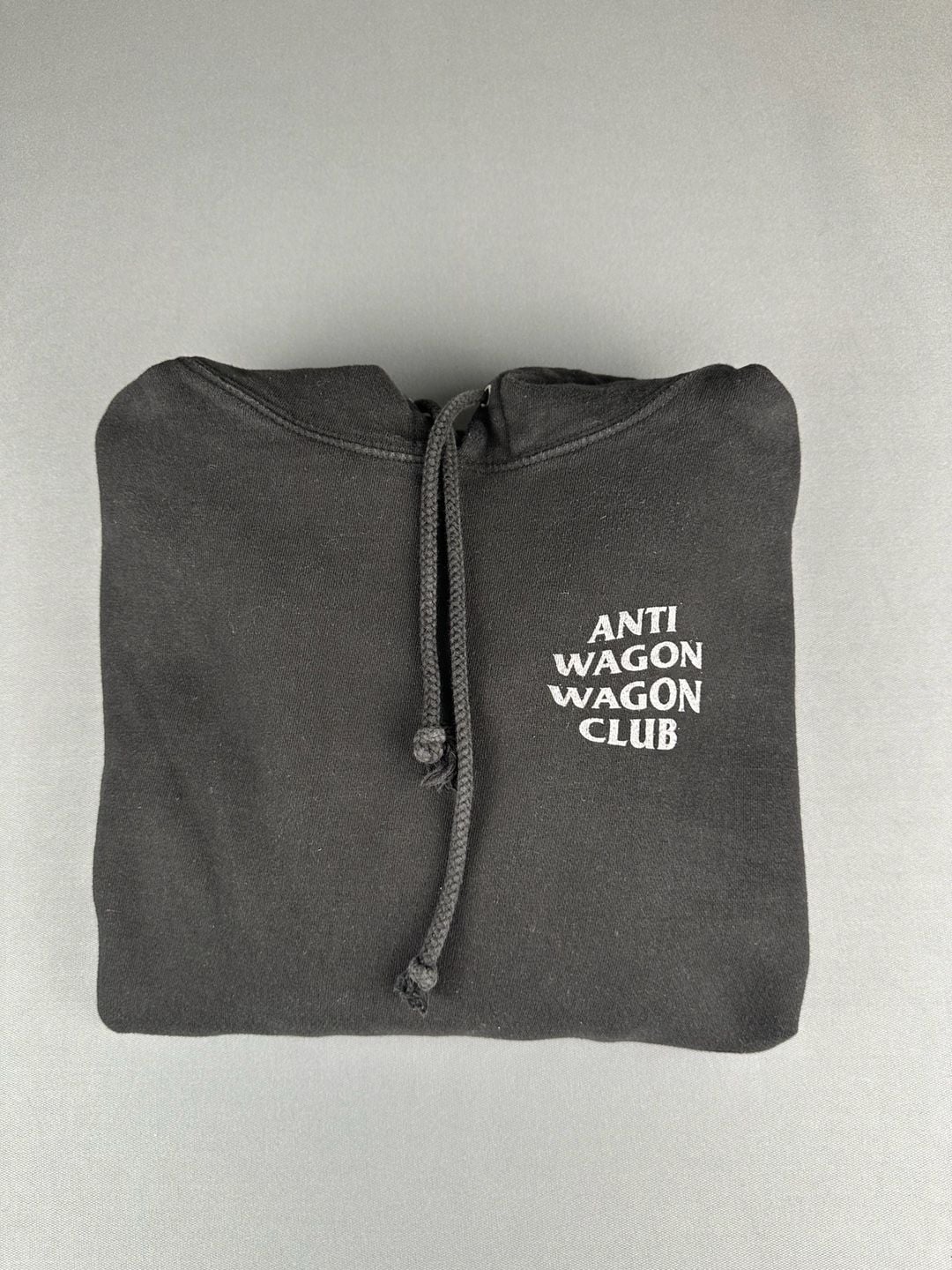 Welgoons Anti Wagon Wagon Club Hoodie Size M Black 6
