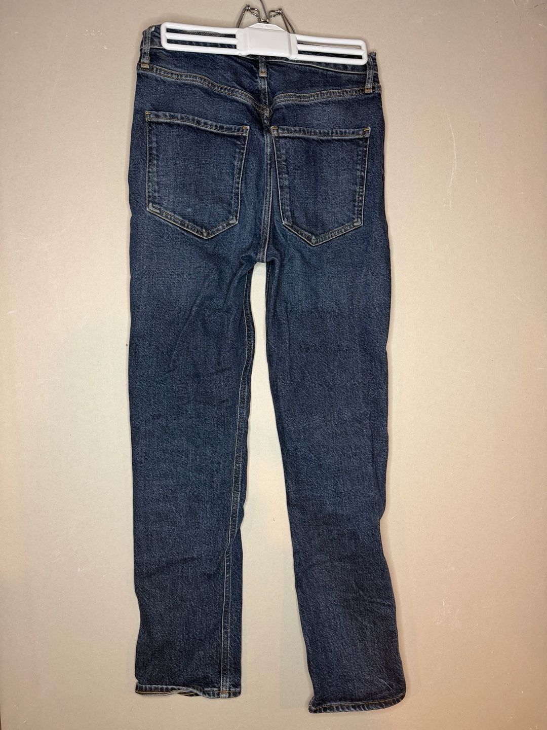 AGOLDE High Rise Slim Fit Jeans Size 25 Blue Denim 6