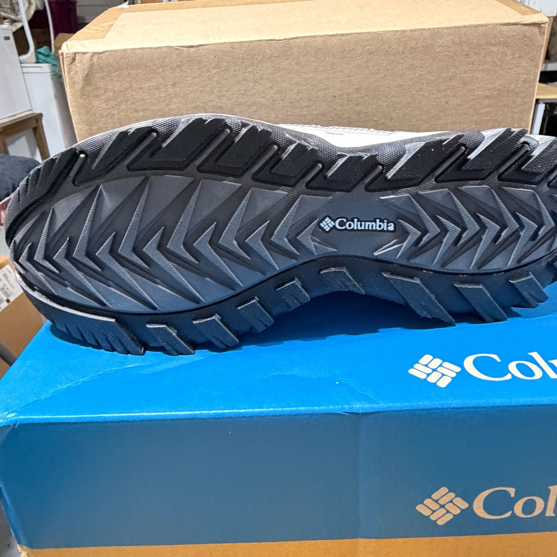 Columbia Strata Trail Low Women Size 11 Hiking Shoes Steam Vapor Grey 5