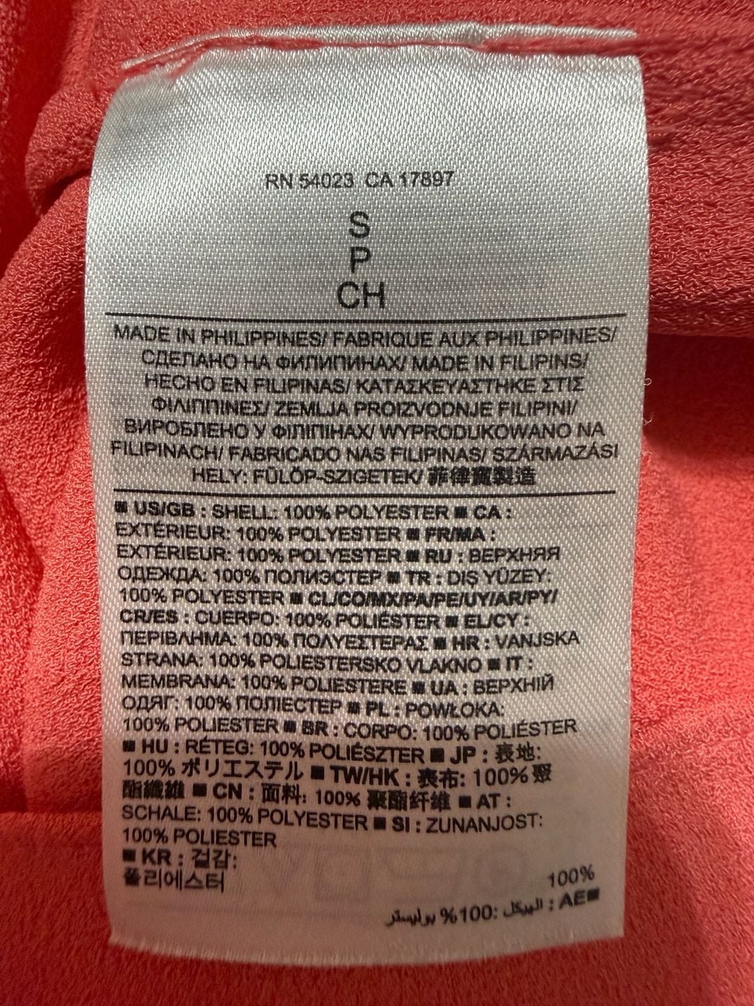 Banana Republic Tank Top Size S Coral Scoop Neck Layered 6