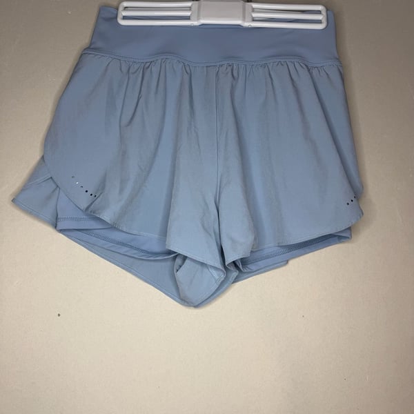 Halara SoftlyZero 2-in-1 Running Shorts Size M Blue