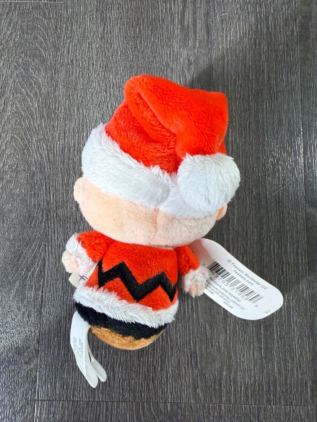 Hallmark Itty Bittys Peanuts Holiday Charlie Brown Plush Toy New 2