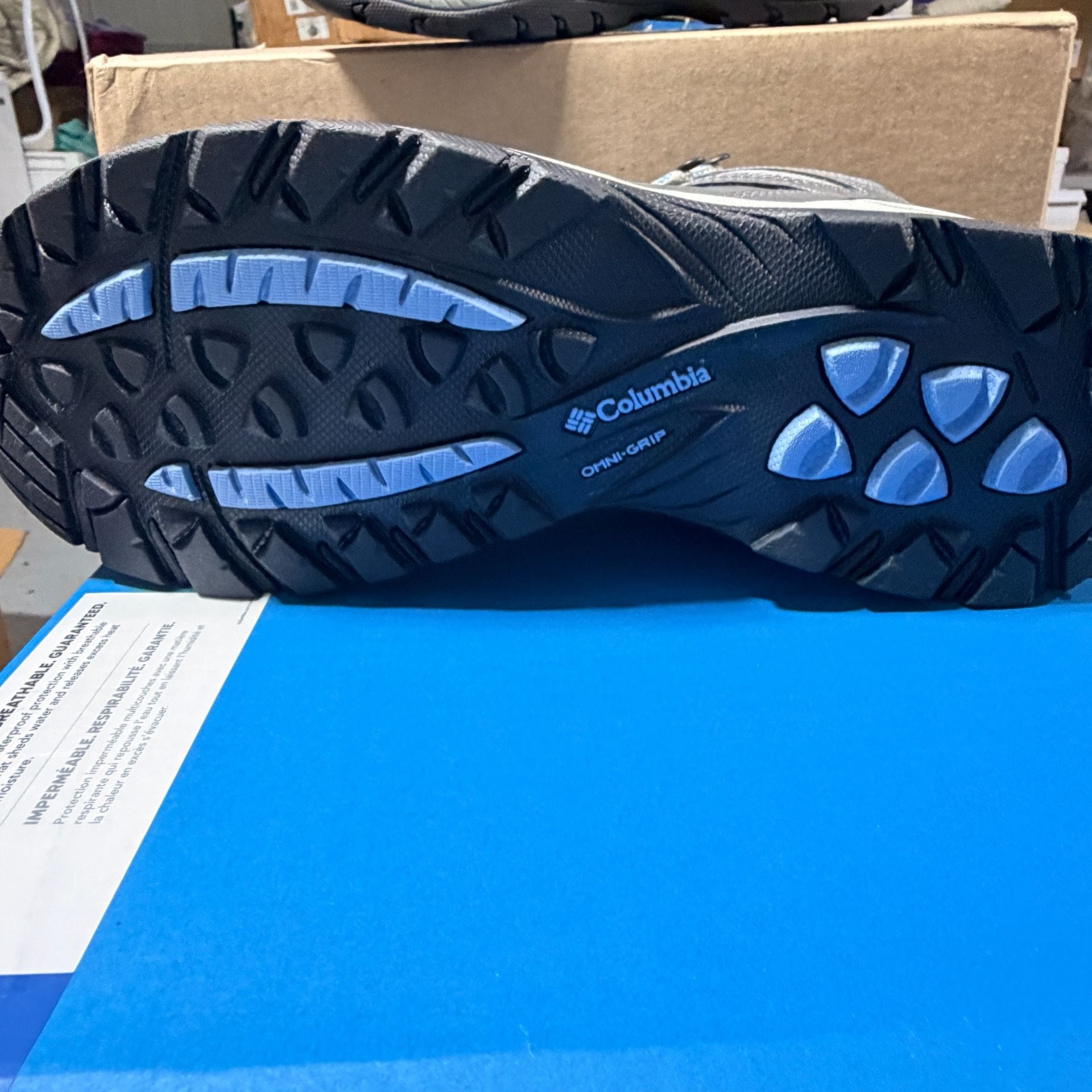 Columbia Newton Ridge Plus Wide Hiking Boots Size 10.5 Quarry 5