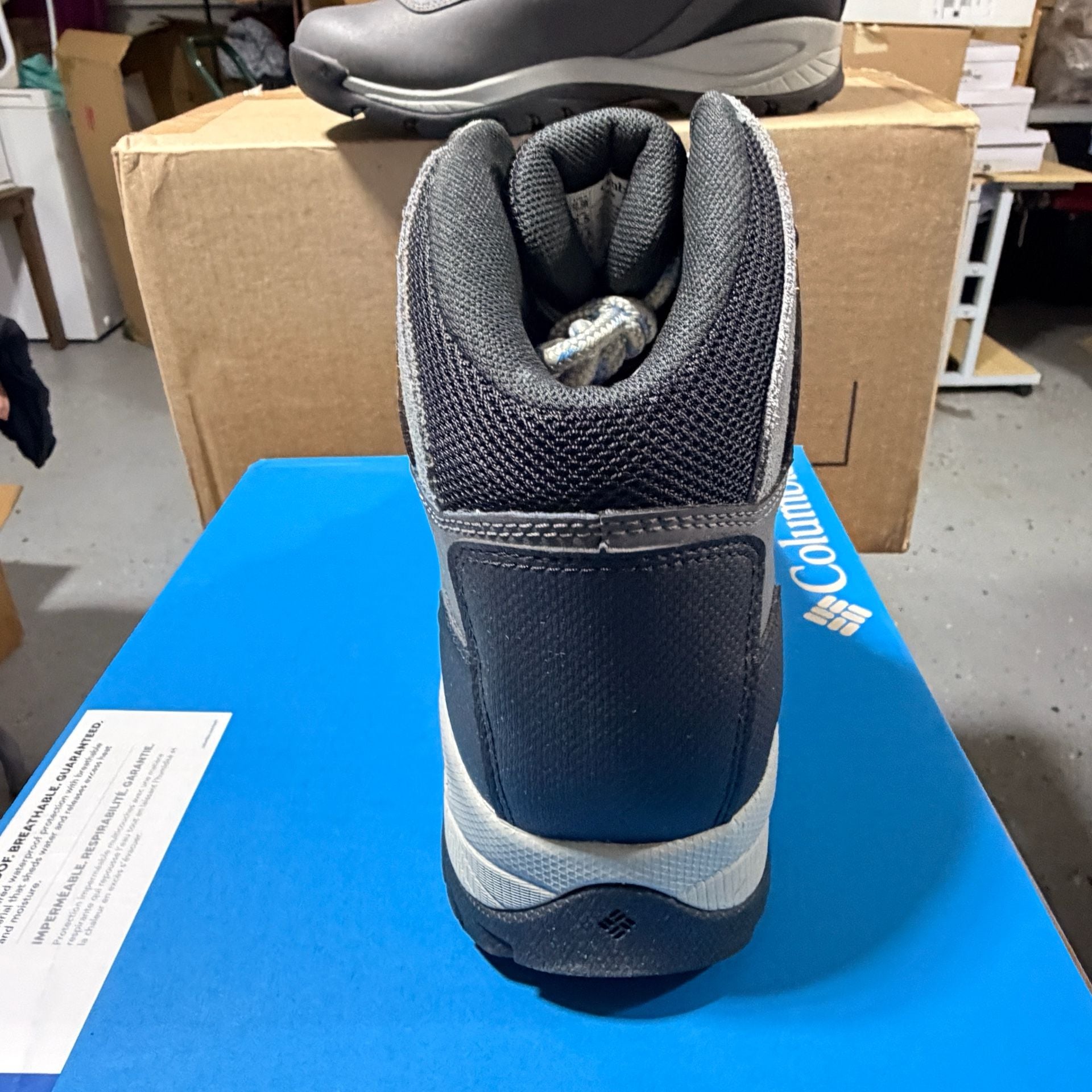 Columbia Newton Ridge Plus Wide Hiking Boots Size 10.5 Quarry 6