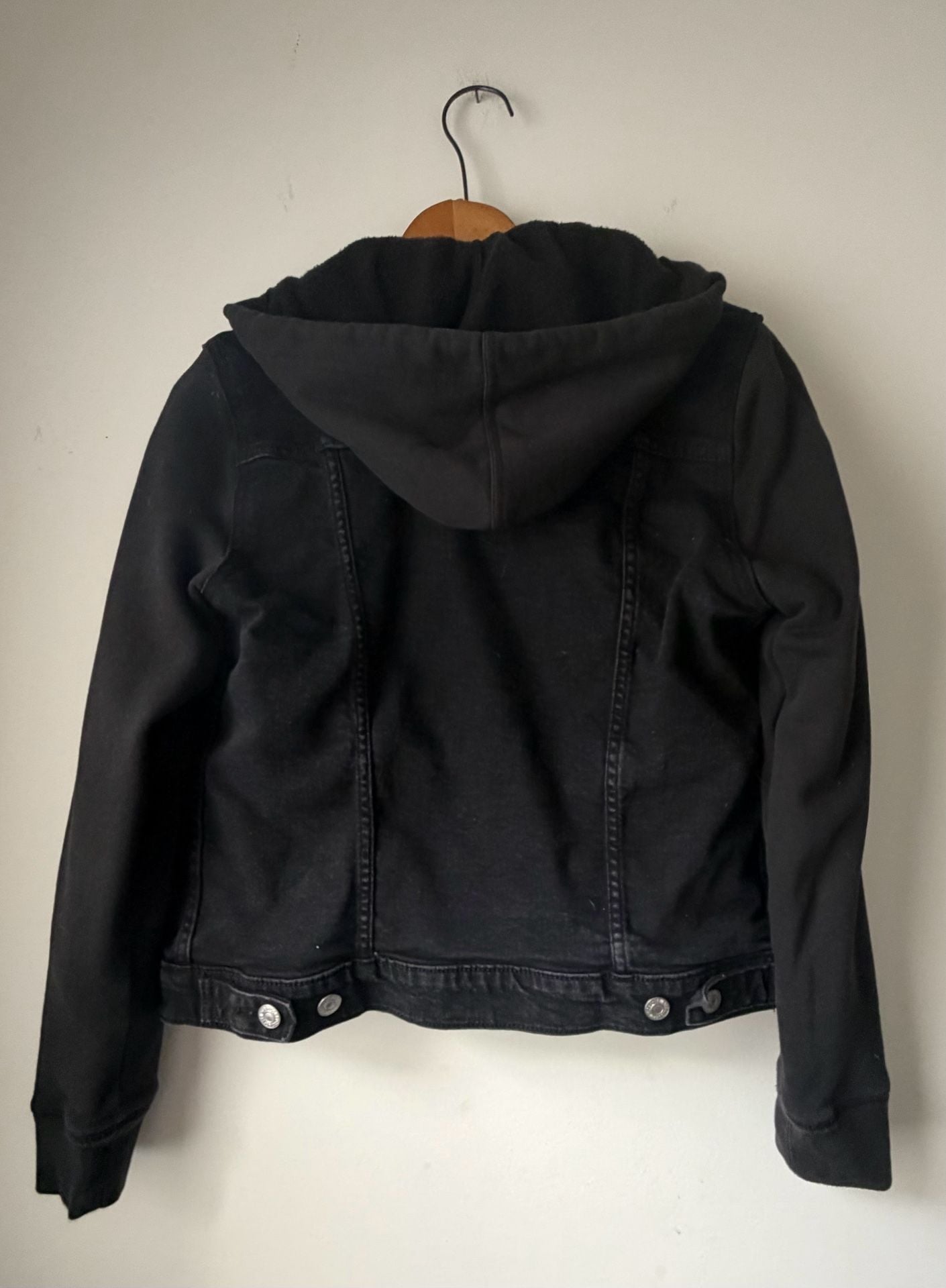 New Levis Hybrid Original Trucker Jacket - Black 4