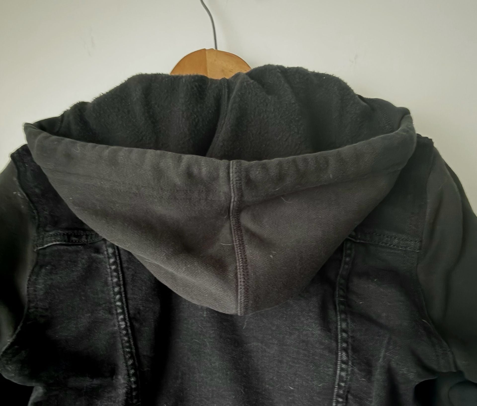 New Levis Hybrid Original Trucker Jacket - Black 7